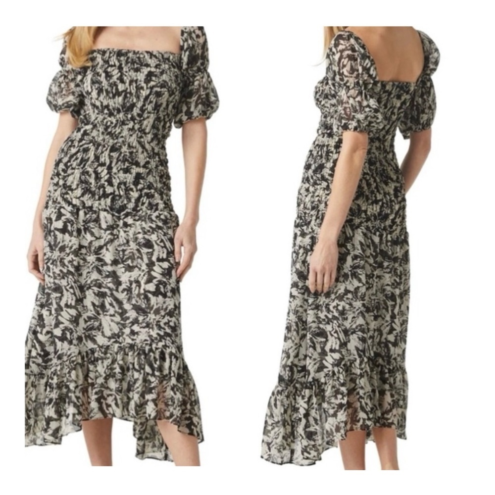 MISA LA ‘La Diya’ Versitile Off Shoulder Floral Maxi Dress NWT